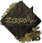 Sticker | Zyphon (Gold) | Rio 2022