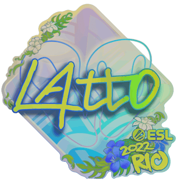 Sticker | latto (holo) | Rio 2022