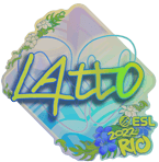 Sticker | latto (Holo) | Rio 2022