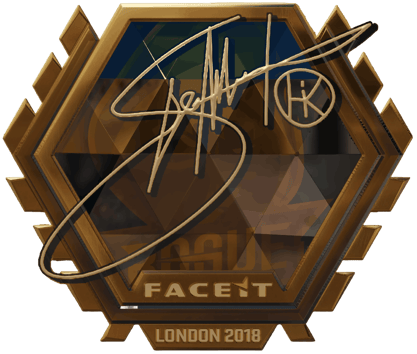 Sticker | Hiko (Altın) | Londra 2018