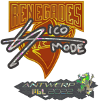 Sticker | sico (Glitter) | Antwerp 2022