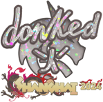 Sticker | donk (Glitter) | Shanghai 2024