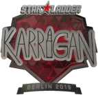 Sticker | karrigan (Foil) | Berlin 2019 image
