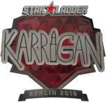 Sticker | karrigan (Foil) | Berlin 2019