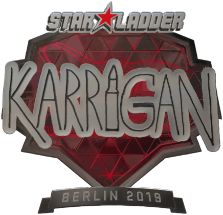Sticker | karrigan (foliowana) | Berlin 2019