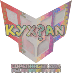 Sticker | kyxsan (Holo) | Copenhagen 2024