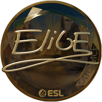 Sticker | EliGE(金色)| 2019年卡托维兹锦标赛