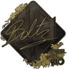 Sticker | boltz (Gold) | Rio 2022 image