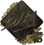 Sticker | boltz (Gold) | Rio 2022