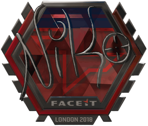 Sticker | NiKo (Cao cấp) | London 2018