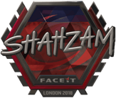Sticker | ShahZaM (Foil) | London 2018 image