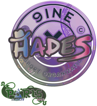 Sticker | hades (holográfica) | París 2023