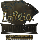 Sticker | EmiliaQAQ (Gold) | Copenhagen 2024 image