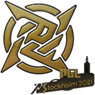 Sticker | Ninjas in Pyjamas (Gold) | Stockholm 2021 image