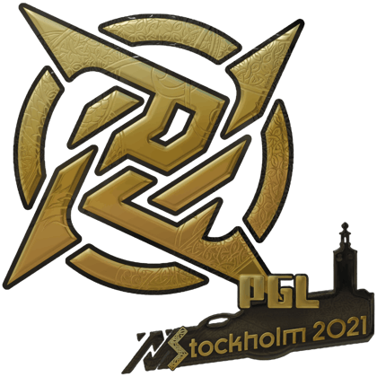 Sticker | Ninjas in Pyjamas (ทอง) | Stockholm 2021