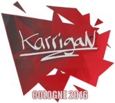 Sticker | karrigan | Cologne 2016
