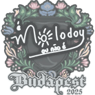 Sticker | molodoy | Budapest 2025 Sticker | molodoy | Budapest 2025 image
