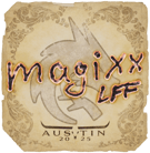 Sticker | magixx | Austin 2025 image