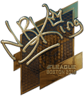 Sticker | NBK- (Gold) | Boston 2018 image
