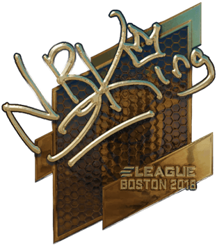 Sticker | NBK- (Oro) | Boston 2018