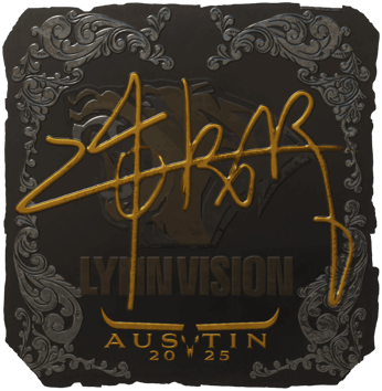 Sticker | z4KR (Foil) | Austin 2025