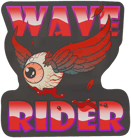Sticker | Blood Moon Wave Rider Sticker | Blood Moon Wave Rider image