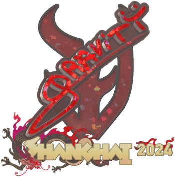 Sticker | Graviti (Kim tuyến) | Thượng Hải 2024