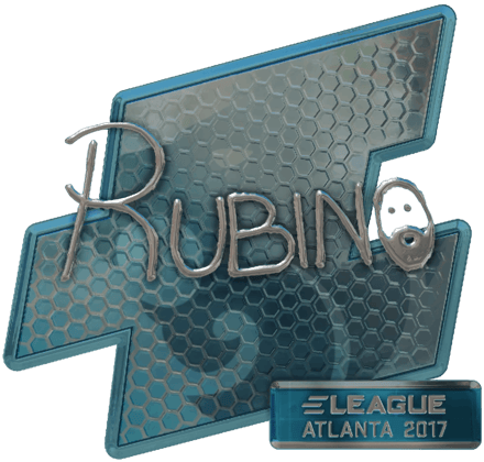 Sticker | RUBINO (Foil) | Atlanta 2017