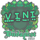 Sticker | VINI | Budapest 2025 Sticker | VINI | Budapest 2025 image