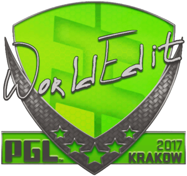 Sticker | WorldEdit | Krakow 2017