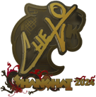 Sticker | chelo (Gold) | Shanghai 2024 Sticker | chelo (Gold) | Shanghai 2024 image
