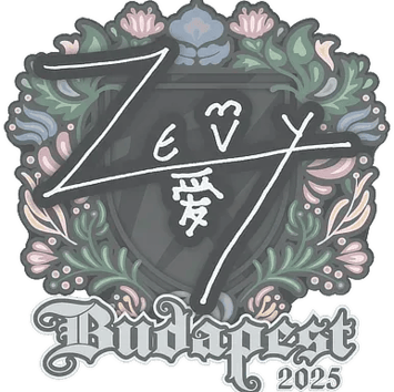 สติกเกอร์ | zevy | Budapest 2025