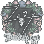 Sticker | zevy | Budapest 2025