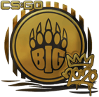 Sticker | BIG (Gold) | 2020 RMR image