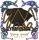 Sticker | EmiliaQAQ (Holo) | Austin 2025 Sticker | EmiliaQAQ (Holo) | Austin 2025 image