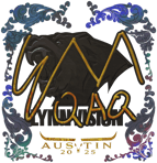 Sticker | EmiliaQAQ (Holo) | Austin 2025