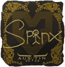 Sticker | Spinx (Gold) | Austin 2025 image