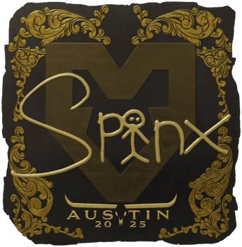 Sticker | Spinx (kulta) | Austin 2025