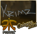 Sticker | KRIMZ (Foil) | Cologne 2015 image