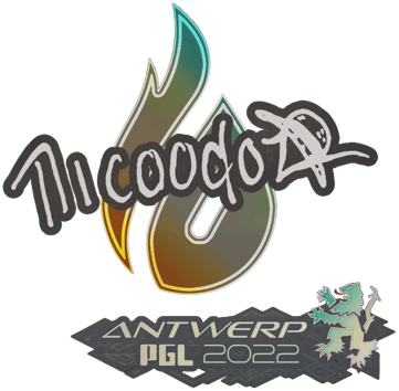 Sticker | nicoodoz | Antwerp 2022