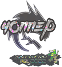 Sticker | chopper (Glitter) | Antwerp 2022 image