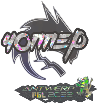 Sticker | chopper (brokatowa) | Antwerpia 2022