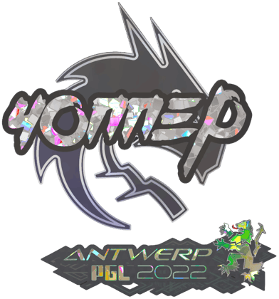 Sticker | chopper (Parıltılı) | Antwerp 2022