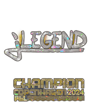 Sticker | jL (Parıltılı, Şampiyon) | Kopenhag 2024