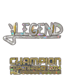 Sticker | jL (Glitter, Champion) | Copenhagen 2024