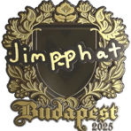 Sticker | Jimpphat (Gold) | Budapest 2025
