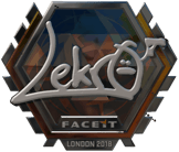 Sticker | Lekr0 (Foil) | London 2018 image