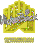 Sticker | NickelBack (Glitter) | Copenhagen 2024 image