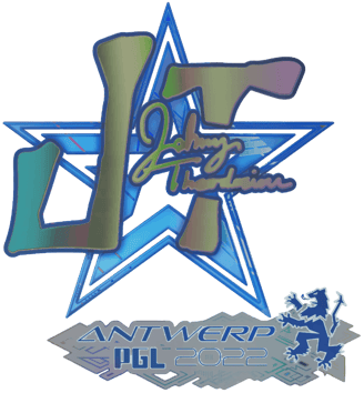 Sticker | JT (holograficzna) | Antwerpia 2022