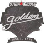 Sticker | Golden | Berlin 2019 image